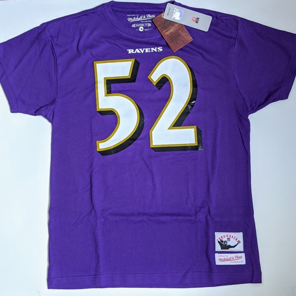 NWT Mitchell and Ness Ray Lewis T-Shirt Ravens - Picture 2 of 7